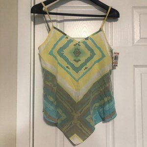 Inc International Concepts Handkerchief Hem top